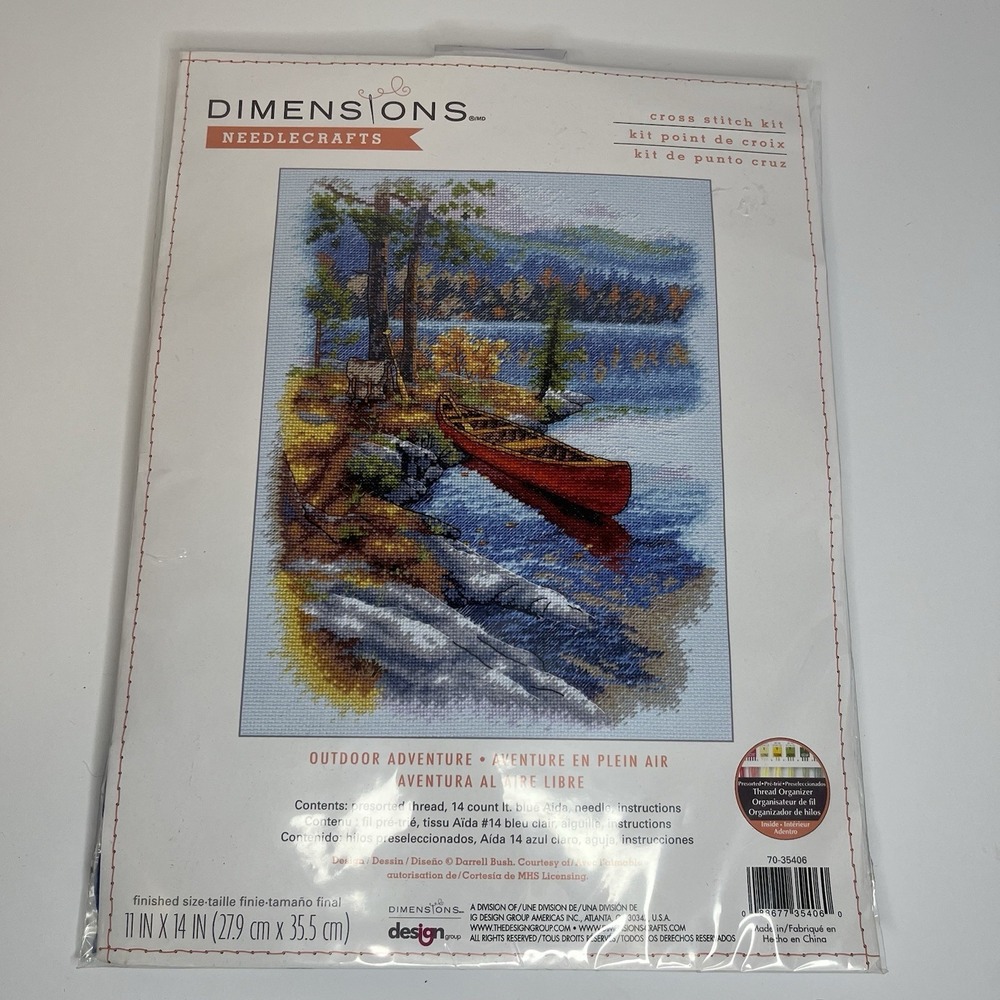 Dimensions Outdoor Adventure Counted Cross Stitch Kit 70-35406 Darrell